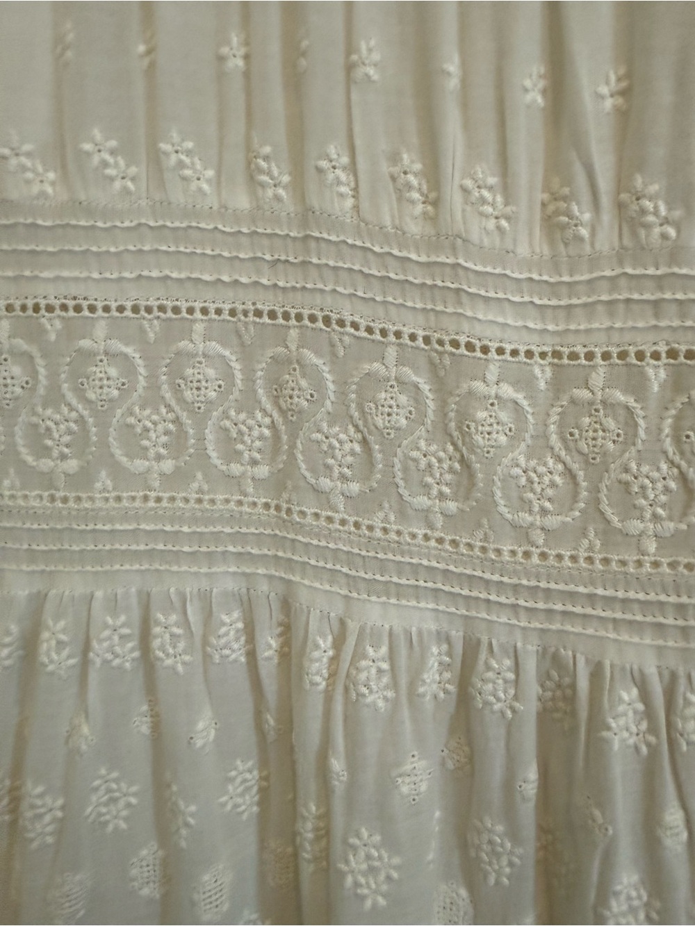 Doen Cream Maxi Dress with Puff Sleeves - Picture 5 of 5